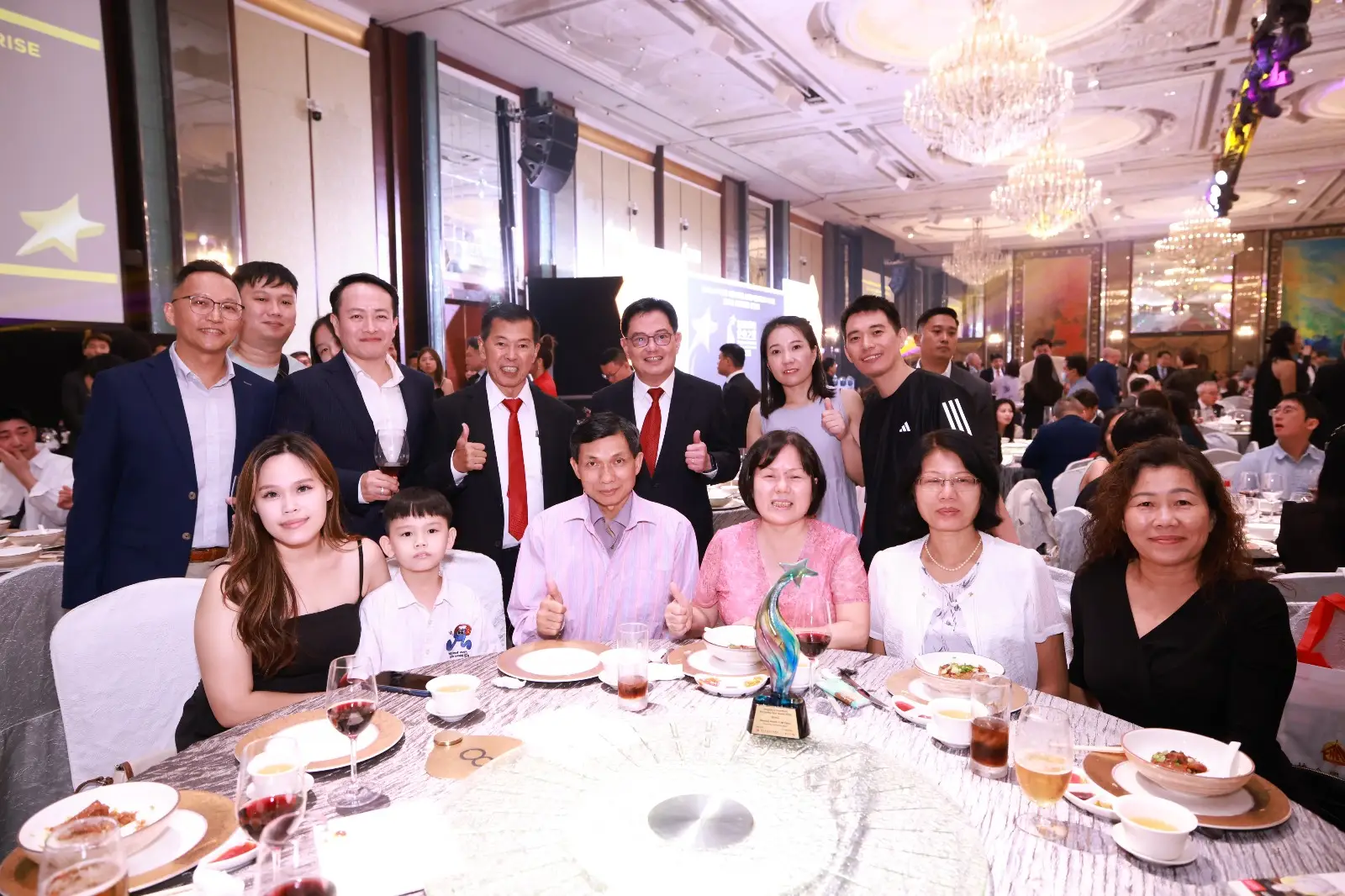 Photo with Singapore's Deputy Prime Minister